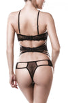 3-teiliges Lingerie-Set | Grey Velvet SALE