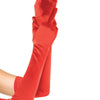 Rote opernlange Satinhandschuhe für einen atemberaubenden Ball Look | Leg Avenue