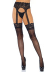 Strapsstrümpfe mit eleganter Spitze | Leg Avenue