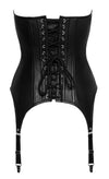 Trägerlose Straps-Corsage aus weichem Lammleder von ZADO – Ansicht 6