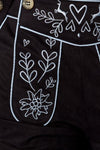 Trachtenhose mit Stickereien schwarz | Dirndline SALE