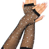 Glamouröse Netz-Armstulpen mit funkelnden Strass-Steinen | Leg Avenue