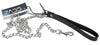 Robuste Leine mit Metallkette und Leder-Halteschlaufe von ZADO – Ansicht 4