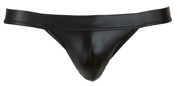 Elastischer Herren-Jock in glänzendem Schwarz von Svenjoyment – Ansicht 5