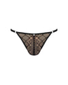 Schwarzer Herren-String Severio im grafischen Netz-Look von Obsessive – Ansicht 5