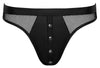 Schwarzer knackiger Herren-Riostring im Material-Mix von Svenjoyment – Ansicht 7