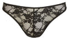 Schwarzer Herren-Slip aus elastischer Spitze von Svenjoyment – Ansicht 5
