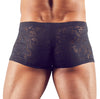 Transparente Herren-Pants in samtiger Ausbrenner-Optik von Svenjoyment – Ansicht 3