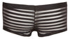 Figurbetonte Herren-Pants im semitransparenten Streifen-Look von Svenjoyment – Ansicht 6
