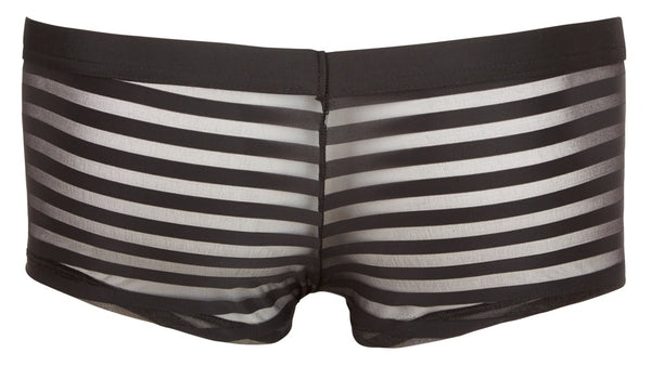 Figurbetonte Herren-Pants im semitransparenten Streifen-Look von Svenjoyment – Ansicht 6