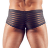 Figurbetonte Herren-Pants im semitransparenten Streifen-Look von Svenjoyment – Ansicht 4