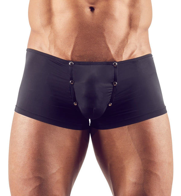 Leicht transparente Herren-Pants mit Swellfunktion und Druckknopf-Beutel von Svenjoyment – Ansicht 2
