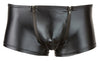 Hochglänzende Herren-Pants mit Reißverschlüssen und Po-Kontur-Naht von Svenjoyment – Ansicht 6