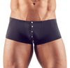 Leicht transparente Herren-Pants mit silberfarbener Druckknopfleiste von Svenjoyment – Ansicht 2