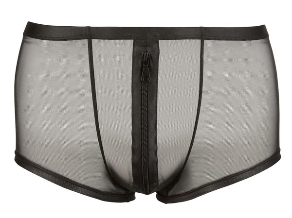 Schwarze klassische Herren-Pants mit Reißverschluss im Beutel von Svenjoyment – Ansicht 5