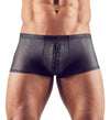 Schwarze klassische Herren-Pants mit Reißverschluss im Beutel von Svenjoyment – Ansicht 2