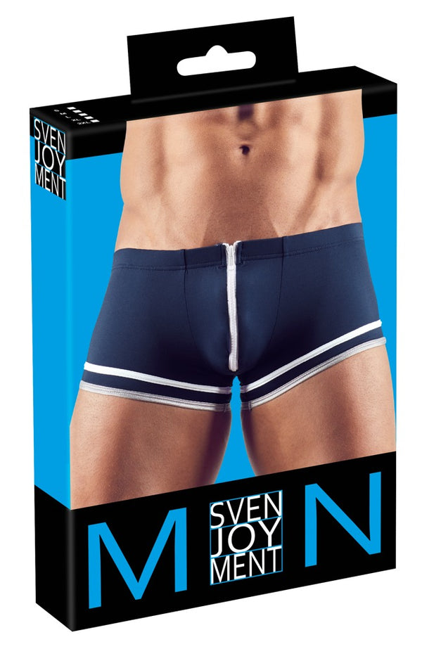 Blaue Herren-Pants aus Mikrofaser im Matrosen-Look von Svenjoyment