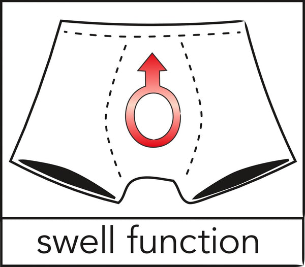 Semitransparente Herren-Pants mit Swellfunktion von Svenjoyment – Ansicht 4