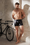 Schwarze Herren-Biker-Pants im Mattlook mit abgesteppten Partien von NEK – Ansicht 4