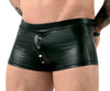 Schwarze Herren-Bondage-Pants im edlen Mattlook von Svenjoyment – Ansicht 3