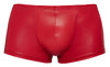 Rote Herren-Super-Sitz-Pants im knallroten Glanzlook mit Push-up von Svenjoyment – Ansicht 5