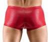Rote Herren-Super-Sitz-Pants im knallroten Glanzlook mit Push-up von Svenjoyment – Ansicht 4