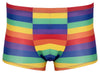 Bunte Herren-Pants mit Regenbogen-Streifen von Svenjoyment – Ansicht 5