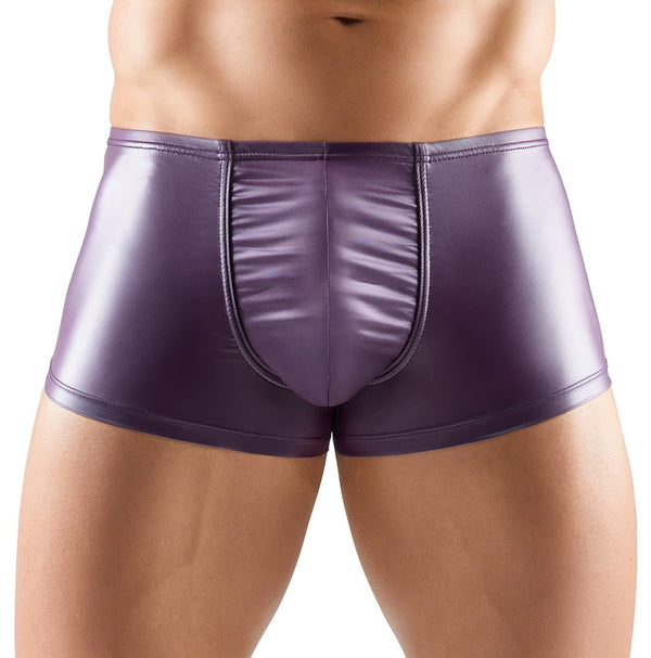Enge Herren-Pants im lilafarbenen Mattlook von Svenjoyment – Ansicht 2