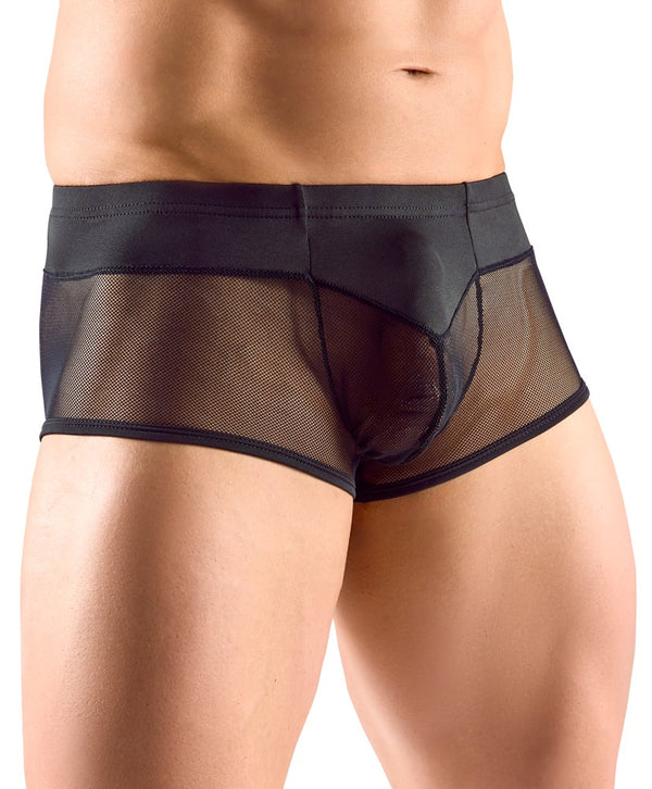 Schwarze betonende Herren-Pants im Komfort-Material-Mix von Svenjoyment – Ansicht 3