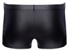 Schwarze Herren-Pants im Mattlook mit blauen Metallic-Streifen und Netz von NEK – Ansicht 7