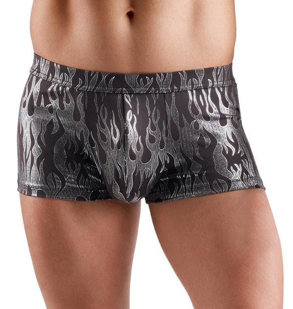 Schwarze betonende Herren-Pants im Mystic-Metallic-Design von Svenjoyment – Ansicht 2