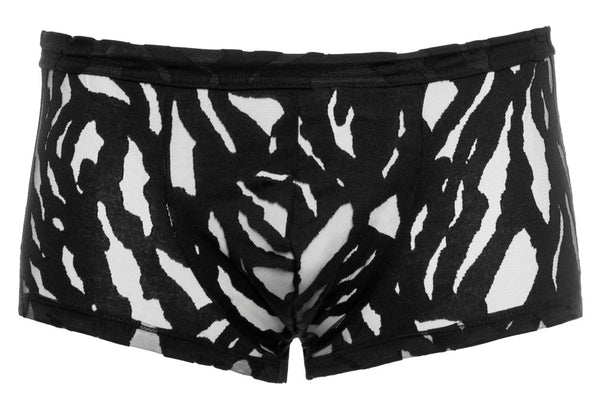 Schwarze betonende Herren-Pants in lebhafter Ausbrenner-Optik von Svenjoyment – Ansicht 6