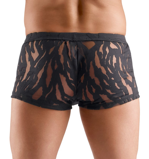 Schwarze betonende Herren-Pants in lebhafter Ausbrenner-Optik von Svenjoyment – Ansicht 5