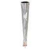Giaro Overknee Stiefel ARABELLA liquid silver SALE