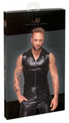 Kapuzenshirt mit Zwei-Wege Zipper Ärmellos Lounge Design von Noir Handmade Men – Ansicht 5