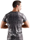 Schwarzes betonendes Herren-Shirt im Mystic-Metallic-Design von Svenjoyment – Ansicht 4