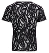 Schwarzes betonendes Herren-Shirt in lebhafter Ausbrenner-Optik von Svenjoyment – Ansicht 7