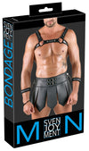 Schwarzes markantes Bondage Set im fesselnden Gladiatoren Look von Svenjoyment