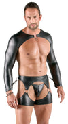 Schwarzes aufregendes Bondage Set im fesselnden Mattlook von Svenjoyment – Ansicht 2