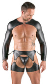 Schwarzes aufregendes Bondage Set im fesselnden Mattlook von Svenjoyment – Ansicht 4