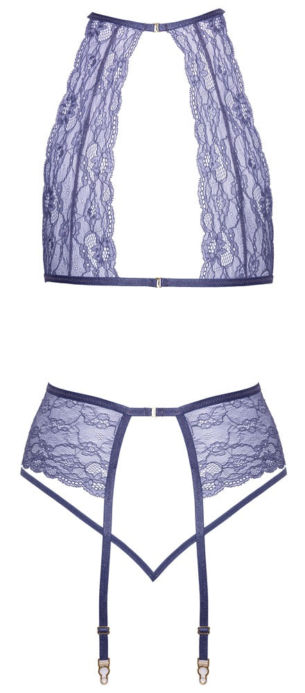 Lavendelfarbenes verführerisches Dessous Set aus zarter Spitze von kissable – Ansicht 5