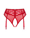 Roter Strumpfband-Slip Dagmarie für heiße Abende von Obsessive – Ansicht 3