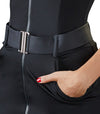 Sexy Polizeikleid mit Police-Emblem und Gürtel von Cottelli – Ansicht 8