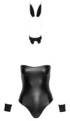 Sexy 5-teiliges Bunny-Set mit Body, Schwänzchen, Ohren und Manschetten von Cottelli – Ansicht 6