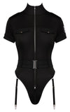 Sexy Polizei-Straps-Body im Special-Police-Style mit Emblem von Cottelli – Ansicht 7