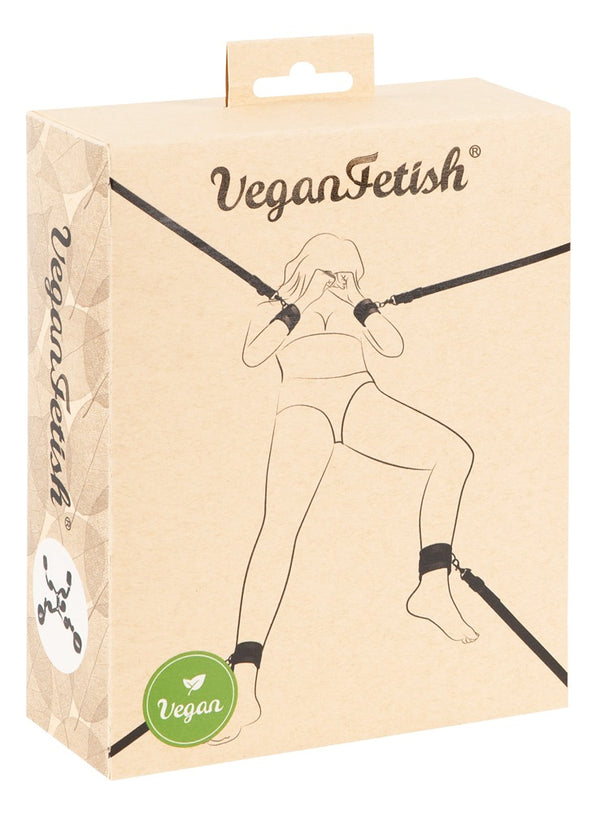 Veganes Bettfessel-Set für den Bondage-Playground von Vegan Fetish