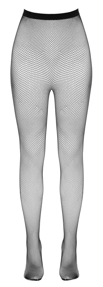 Schwarze elegante Netzstrumpfhose mit feinen seidigen Maschen von Cottelli LEGWEAR – Ansicht 7