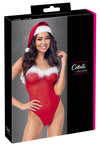 Rotes verführerisches Weihnachts Set mit kuscheliger Zipfelmütze von Cottelli LINGERIE