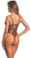 Bronzefarbener Body ouvert Soranna im knappen Rio-Style mit Glow-Look von Obsessive – Ansicht 5