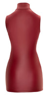 Rotes enganliegendes Kleid mit 2-Wege-Reißverschluss von Cottelli PARTY – Ansicht 6